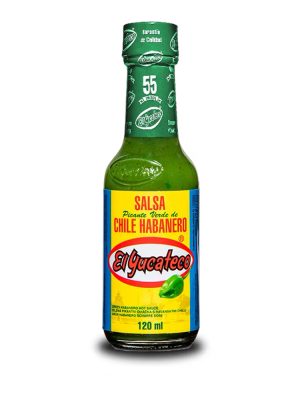 El Yucateco Salsa Green Habanero 120ml Vihreä habanero-chili -maustekastike