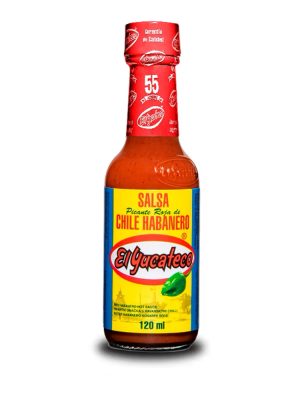 El Yucateco Salsa Red Habanero 120ml Punainen habanero-chili -maustekastike