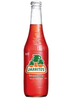 Jarritos Strawberry 370ml mansikan makuinen virvoitusjuoma
