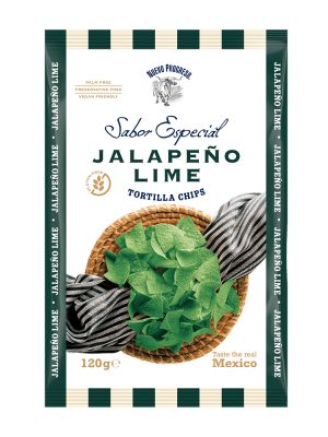 Nuevo Progreso Jalapeño Lime Tortilla Chips 120g