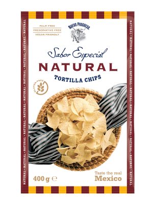 Nuevo Progreso Natural Tortilla Chips 400g / 120g